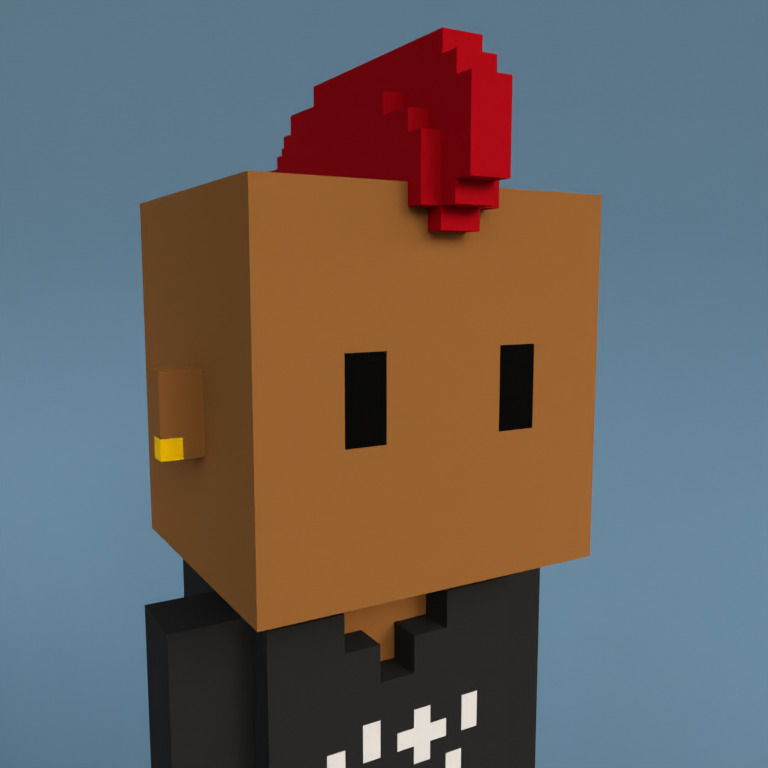 Meebit #15862 — Portrait