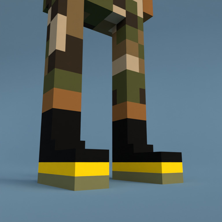 Meebit #15874 — Shoes