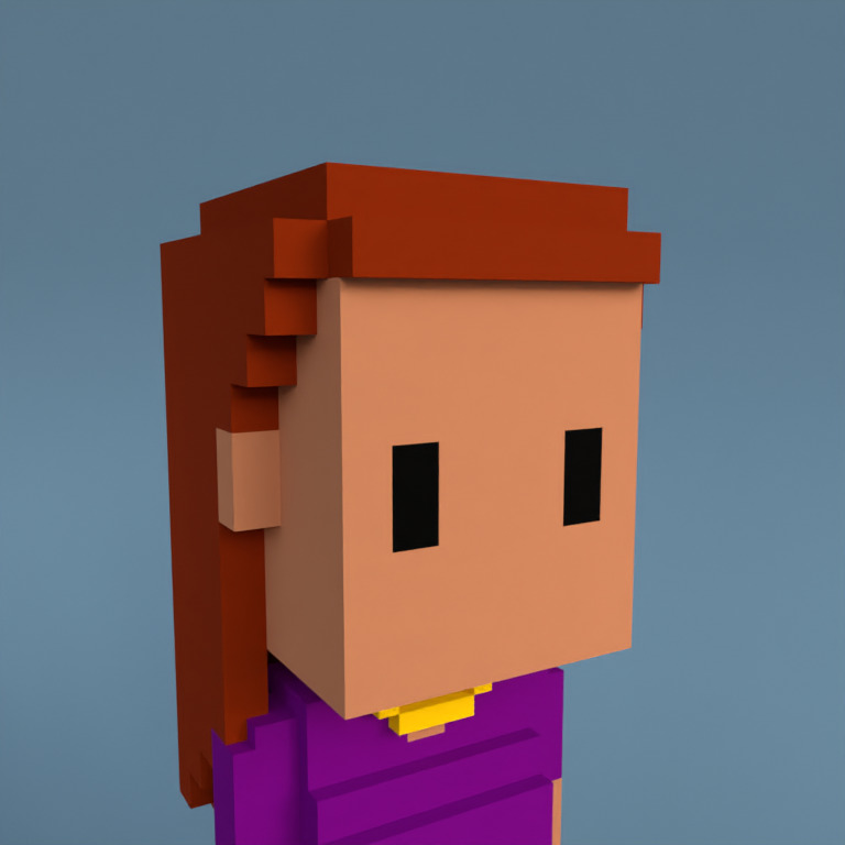 Meebit #15906 — Portrait