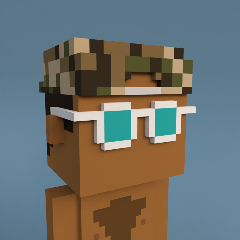 Meebit #15909 — Portrait
