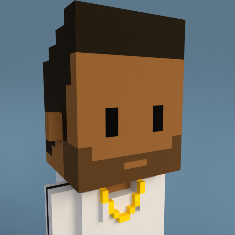 Meebit #15921 — Portrait
