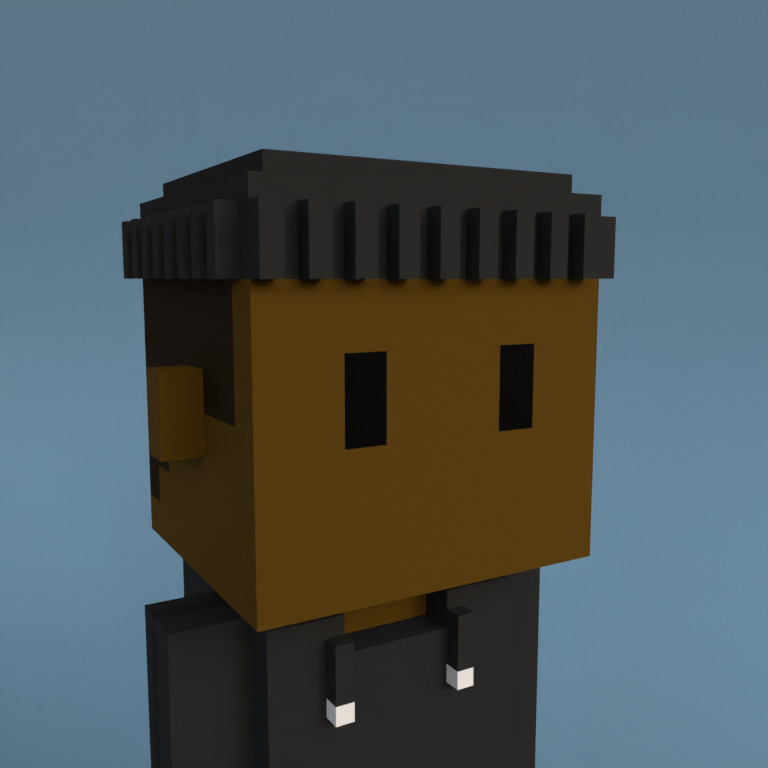 Meebit #16000 — Portrait