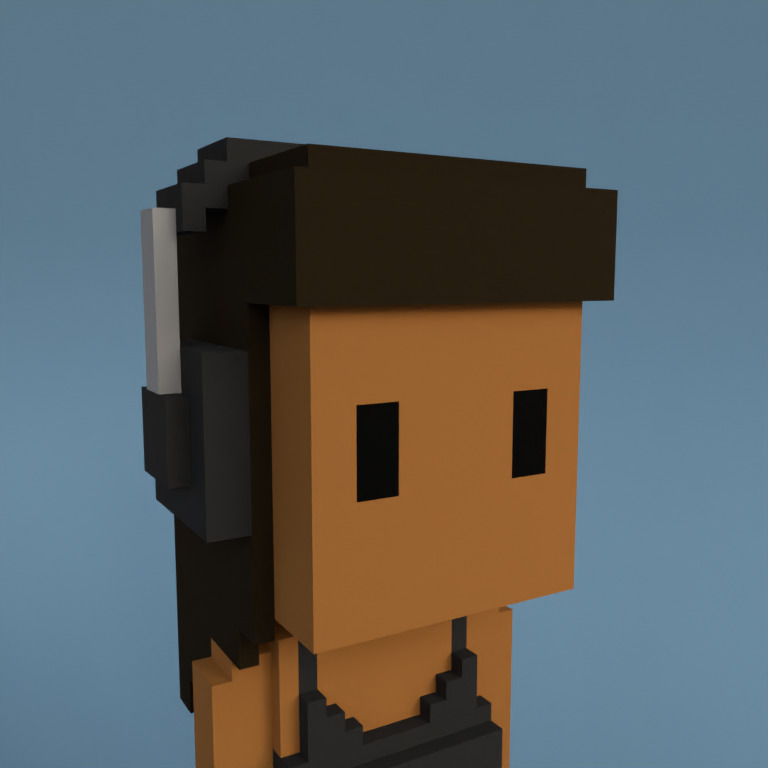 Meebit #16004 — Portrait