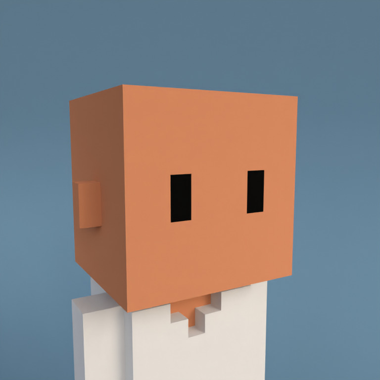 Meebit #16007 — Portrait