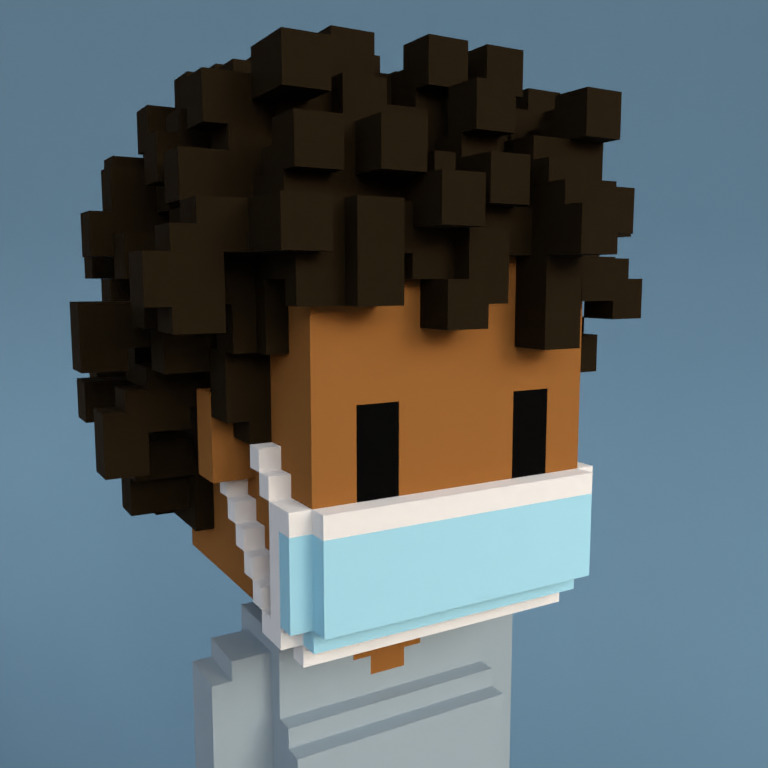 Meebit #16010 — Portrait