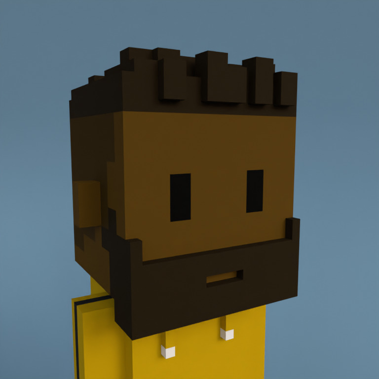 Meebit #16018 — Portrait