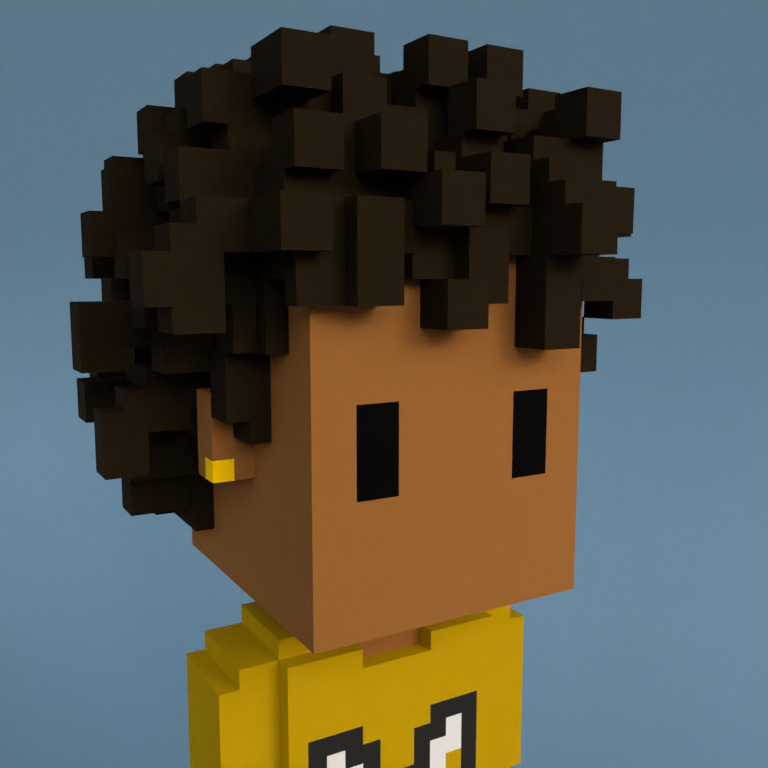 Meebit #16019 — Portrait