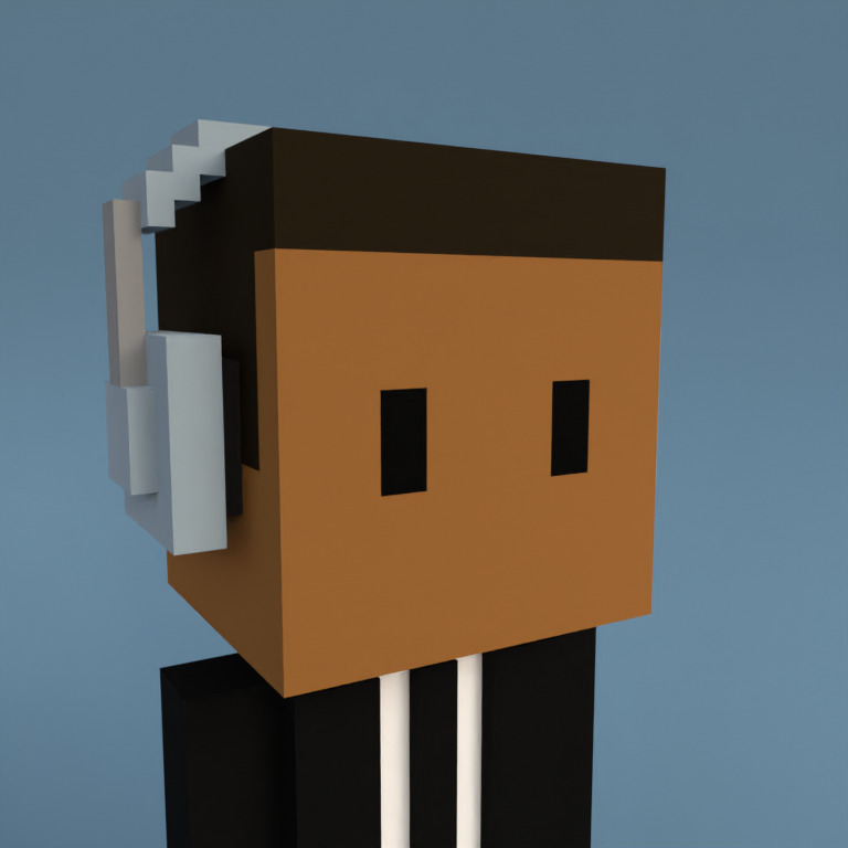 Meebit #16028 — Portrait