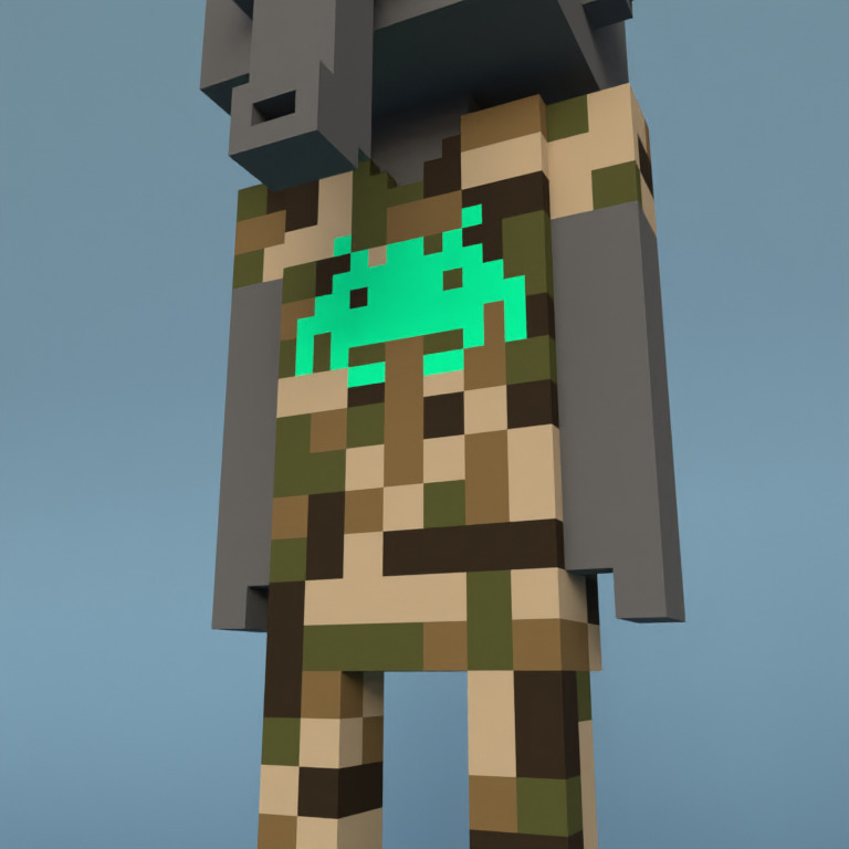 Meebit #16039 — Outfit