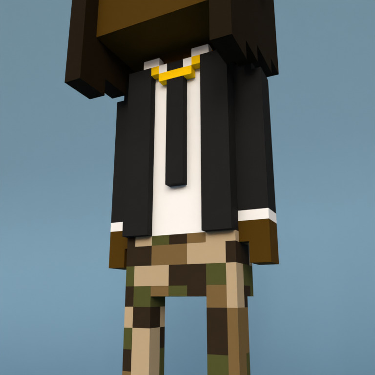 Meebit #16040 — Outfit