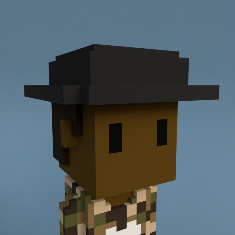 Meebit #16047 — Portrait