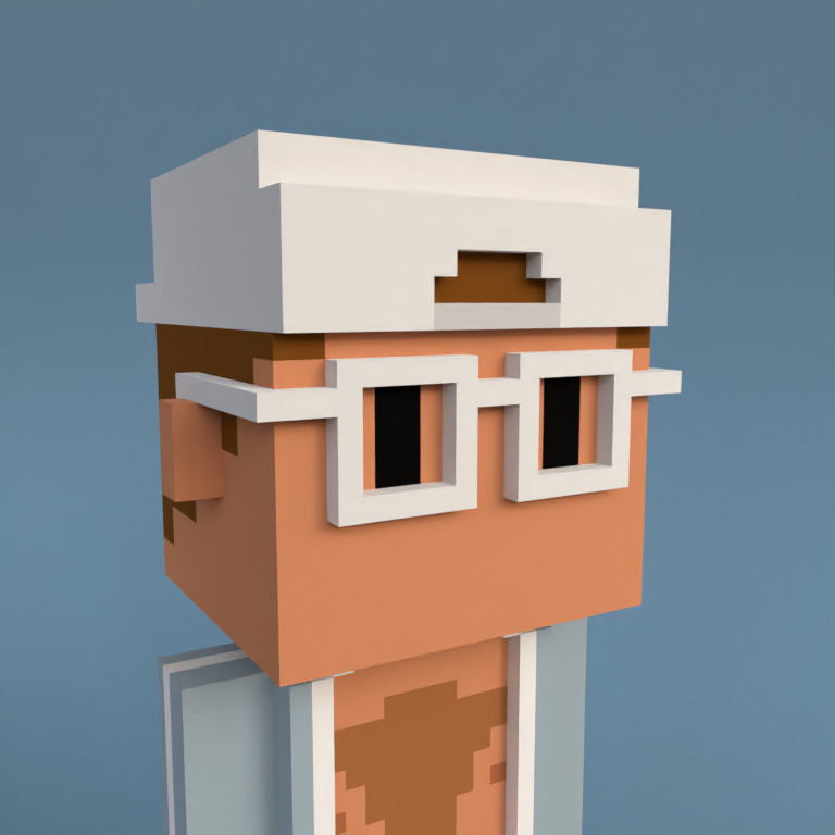 Meebit #16076 — Portrait