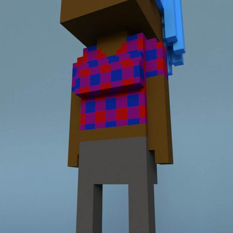 Meebit #16084 — Outfit