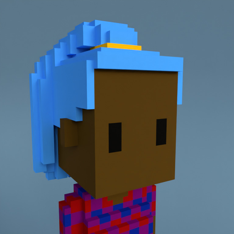 Meebit #16084 — Portrait