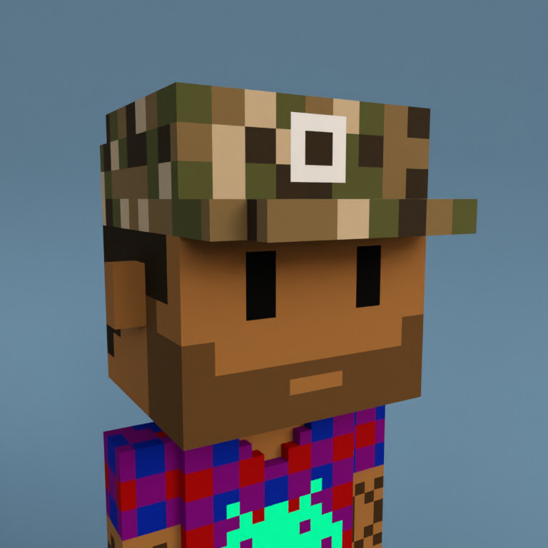 Meebit #16125 — Portrait