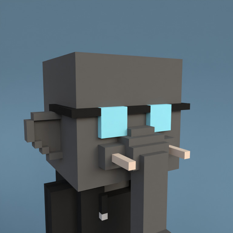Meebit #16129 — Portrait