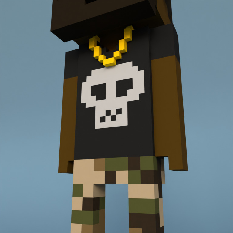 Meebit #16163 — Outfit