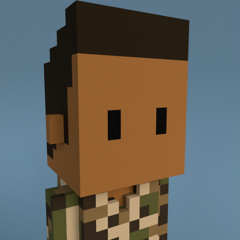 Meebit #16205 — Portrait
