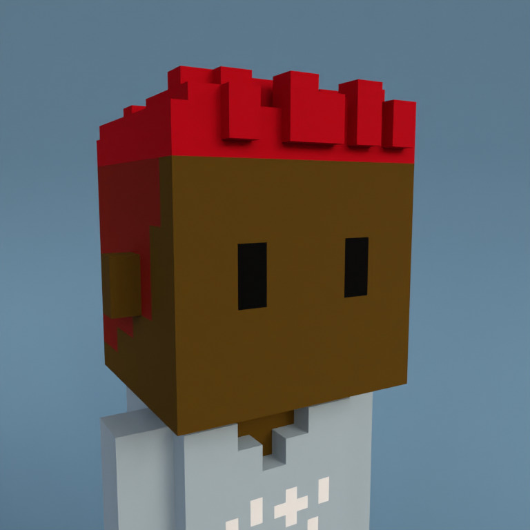Meebit #16221 — Portrait
