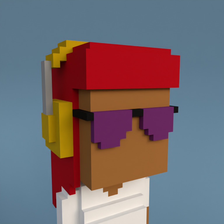 Meebit #16255 — Portrait