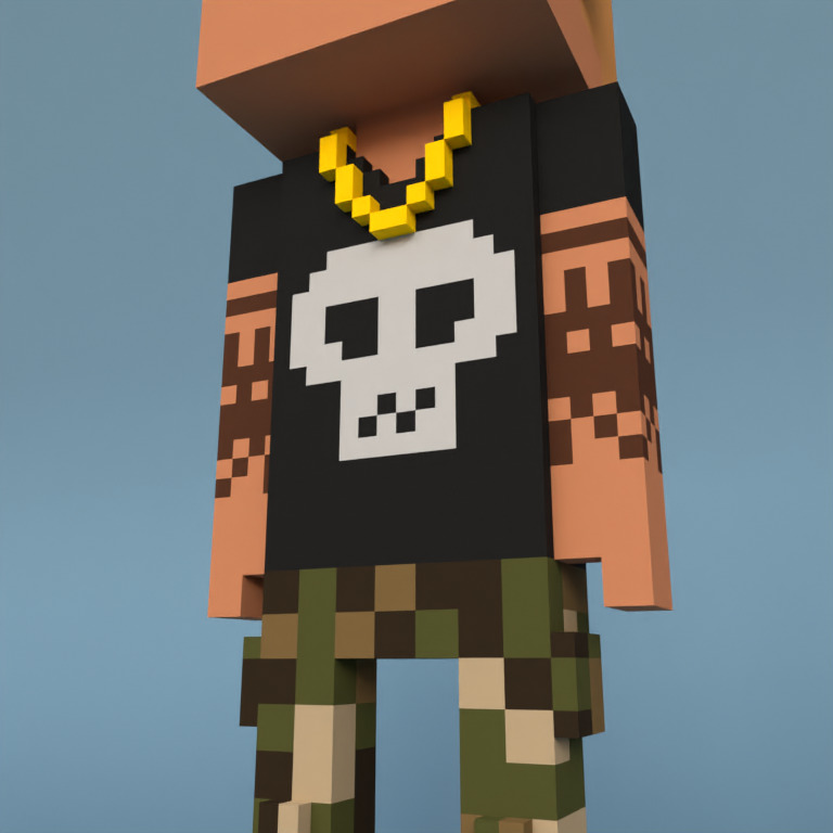 Meebit #16321 — Outfit