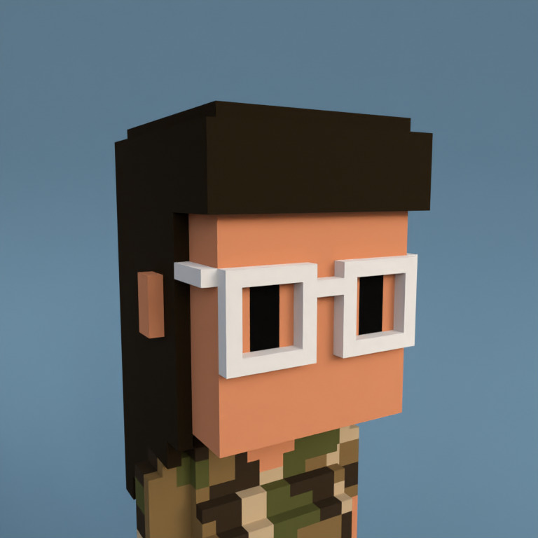 Meebit #16368 — Portrait