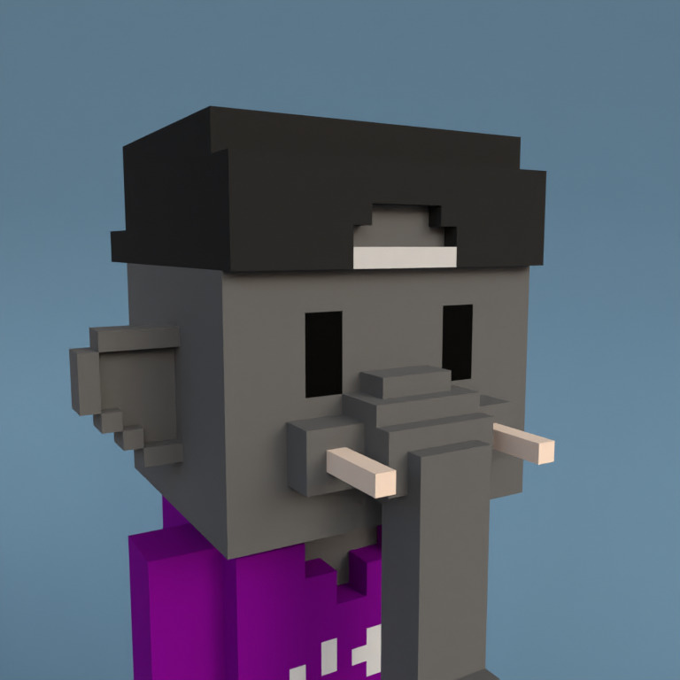 Meebit #16373 — Portrait