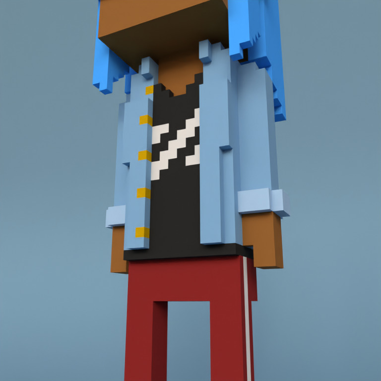 Meebit #16374 — Outfit