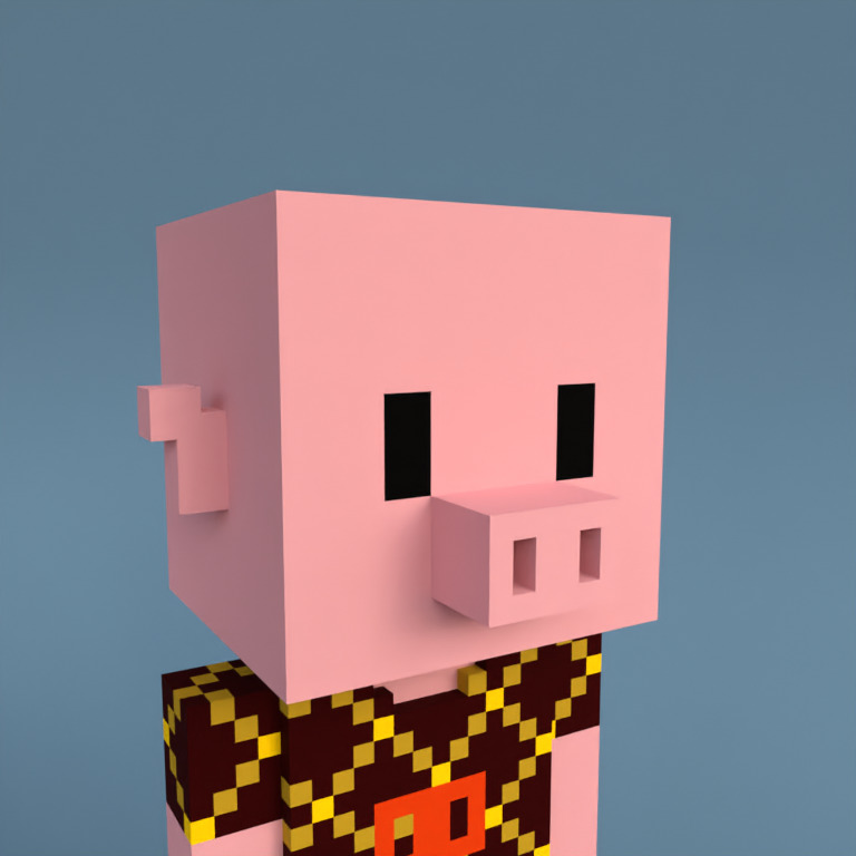 Meebit #16375 — Portrait