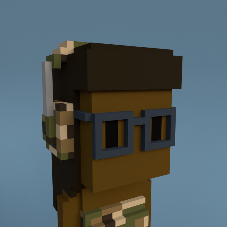 Meebit #16376 — Portrait