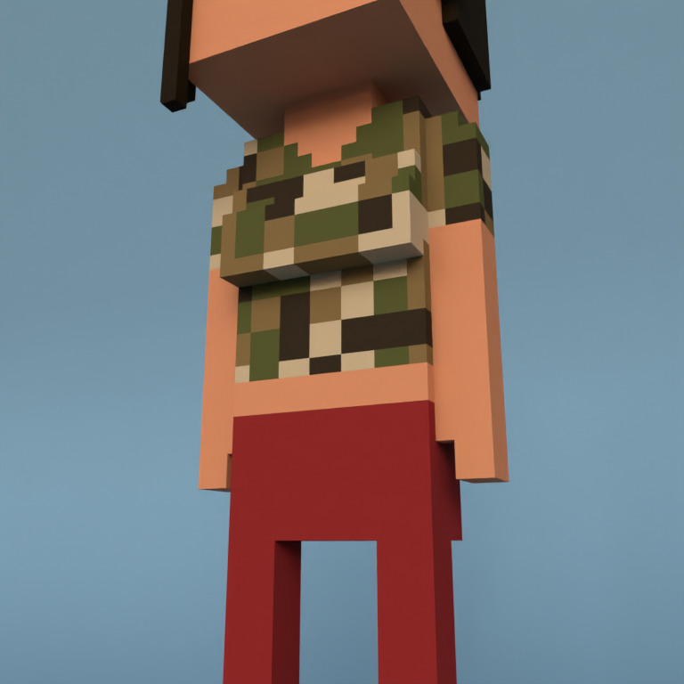 Meebit #16384 — Outfit