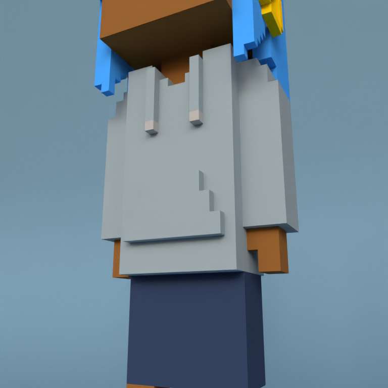 Meebit #16404 — Outfit