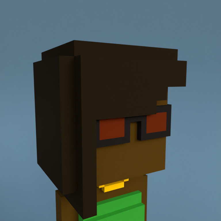 Meebit #16447 — Portrait
