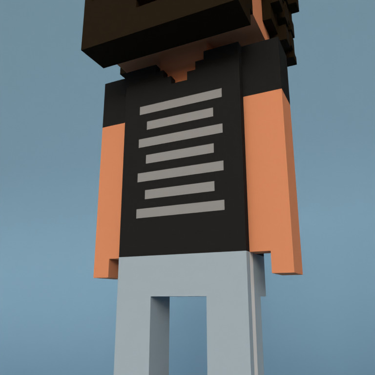 Meebit #16458 — Outfit