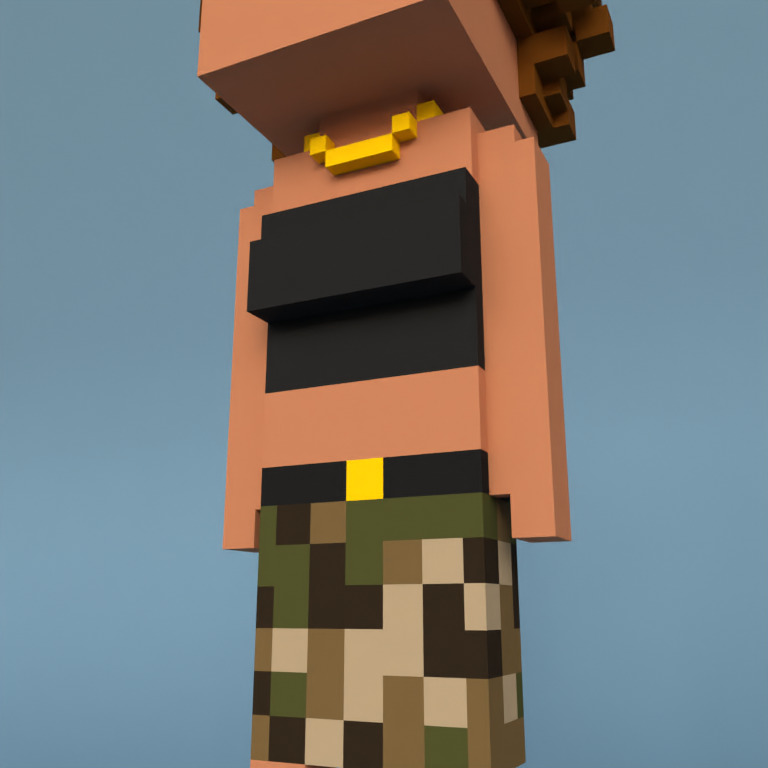 Meebit #16482 — Outfit