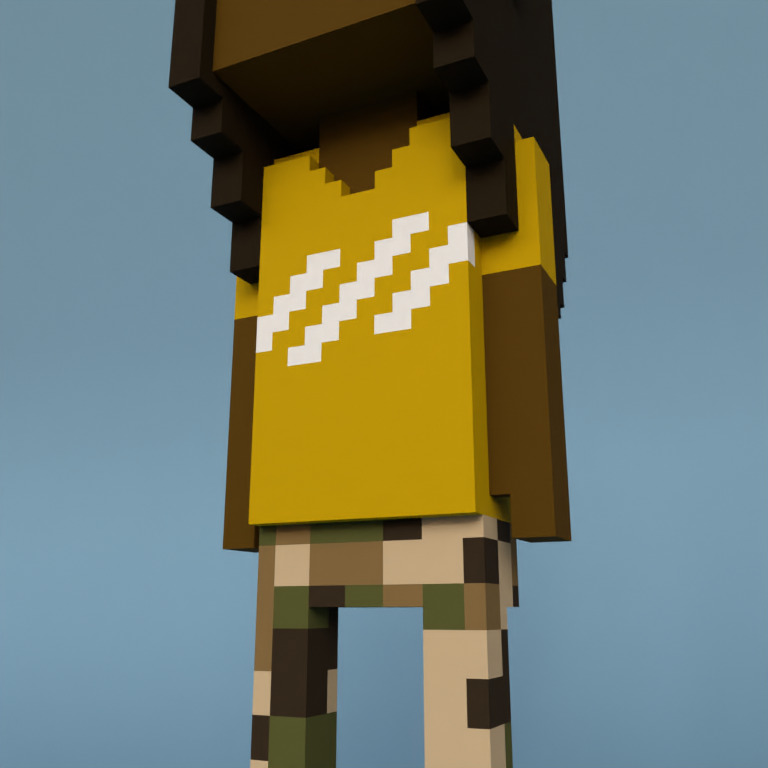 Meebit #16489 — Outfit