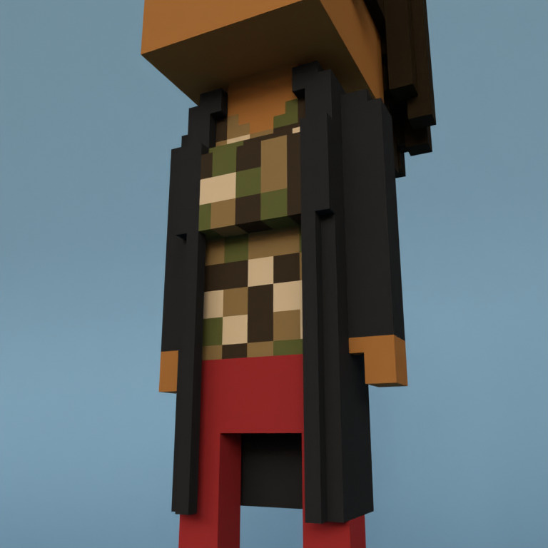 Meebit #16498 — Outfit