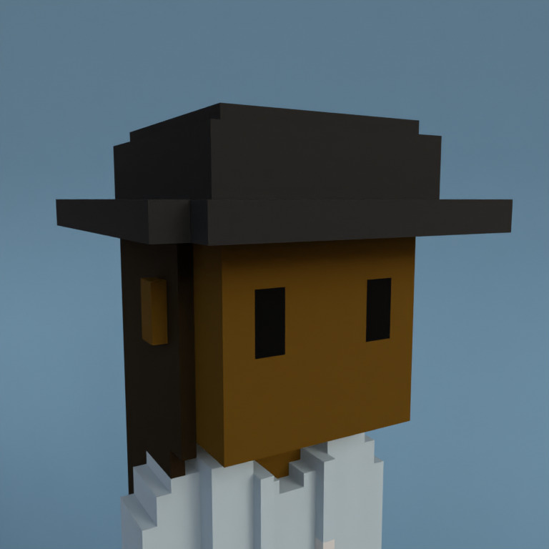 Meebit #16509 — Portrait