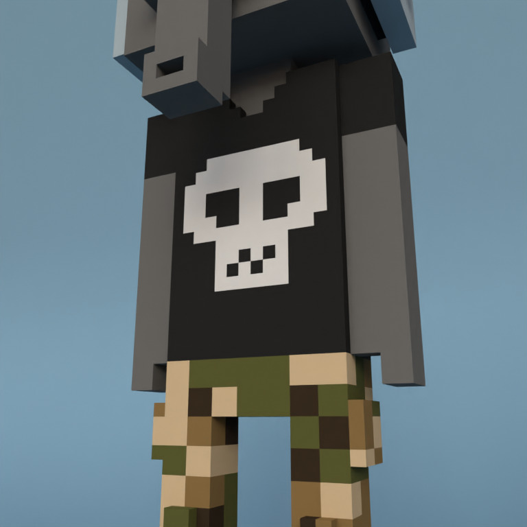 Meebit #16629 — Outfit