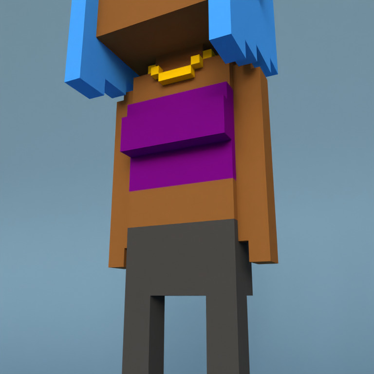 Meebit #16640 — Outfit