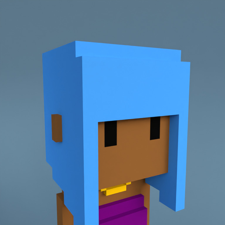Meebit #16640 — Portrait