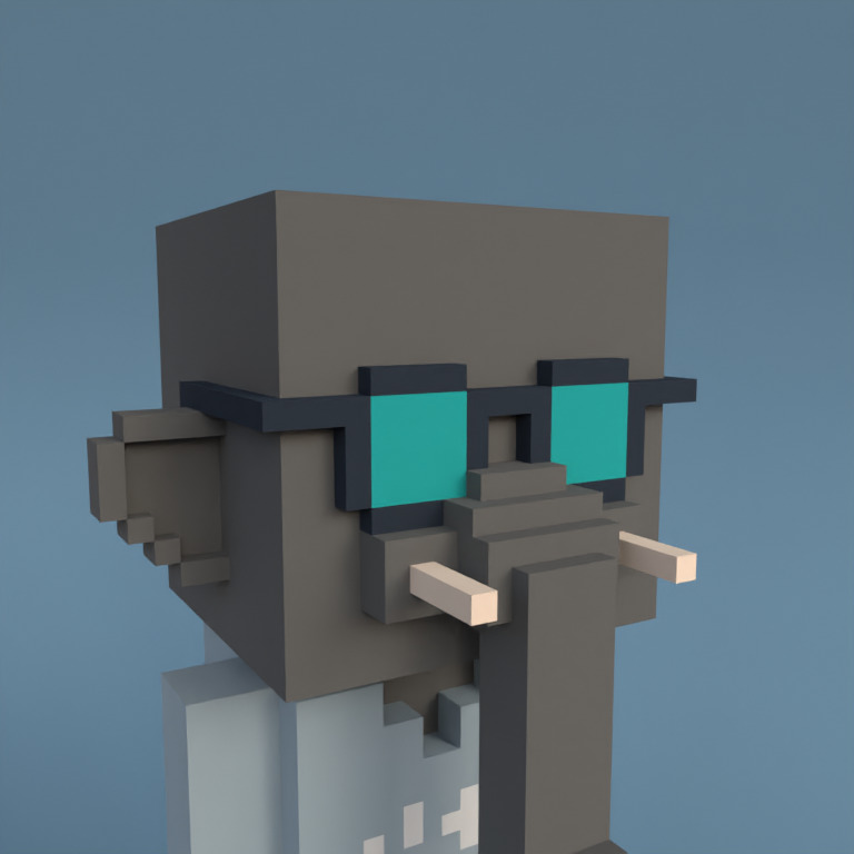 Meebit #16703 — Portrait