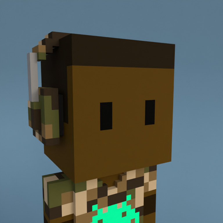 Meebit #16711 — Portrait