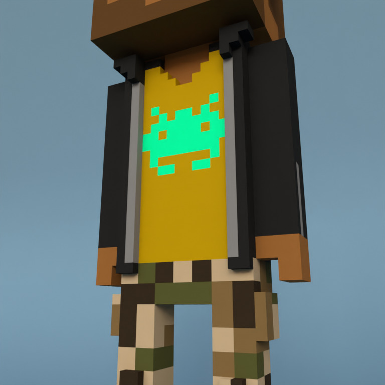 Meebit #16802 — Outfit