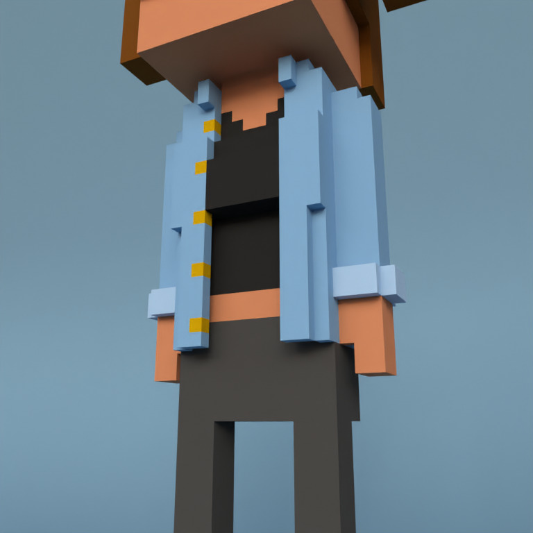 Meebit #16808 — Outfit