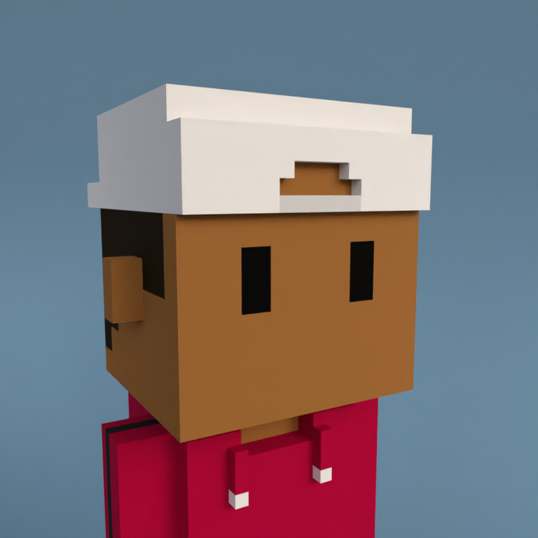 Meebit #16811 — Portrait