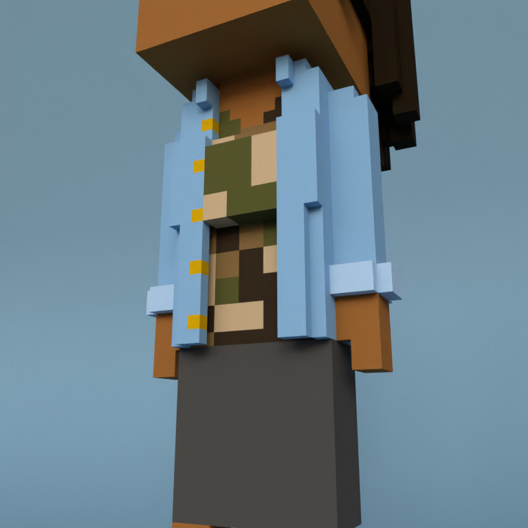 Meebit #16812 — Outfit
