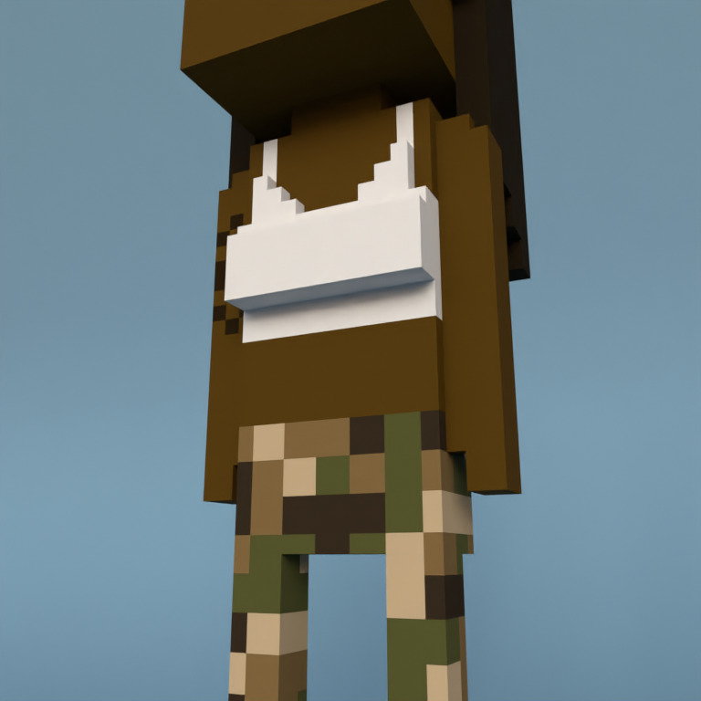 Meebit #16820 — Outfit
