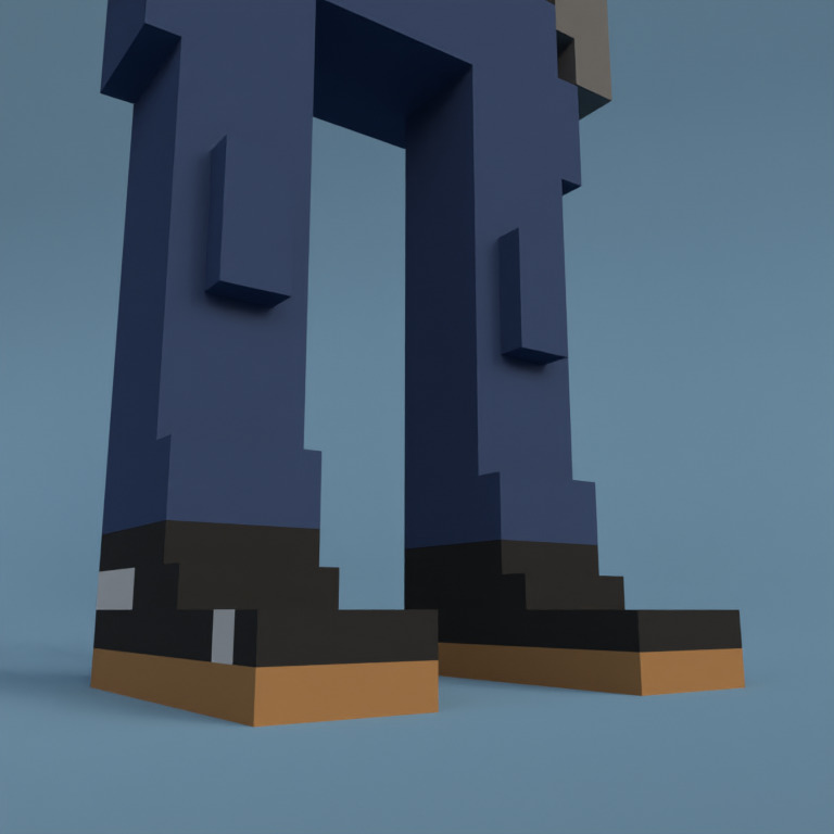 Meebit #16821 — Shoes