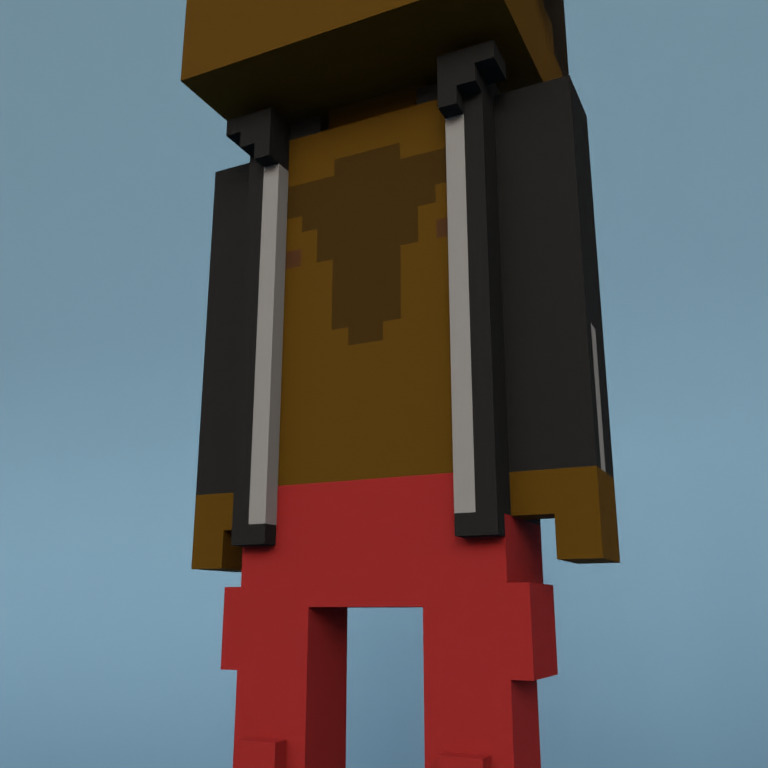 Meebit #16826 — Outfit